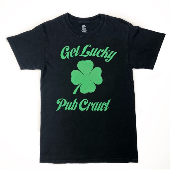 “Get Lucky” custom crew neck tee - Picture 1 of 2